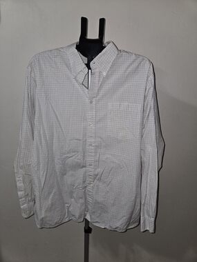Gap Men's Button-Down Check Shirt XL